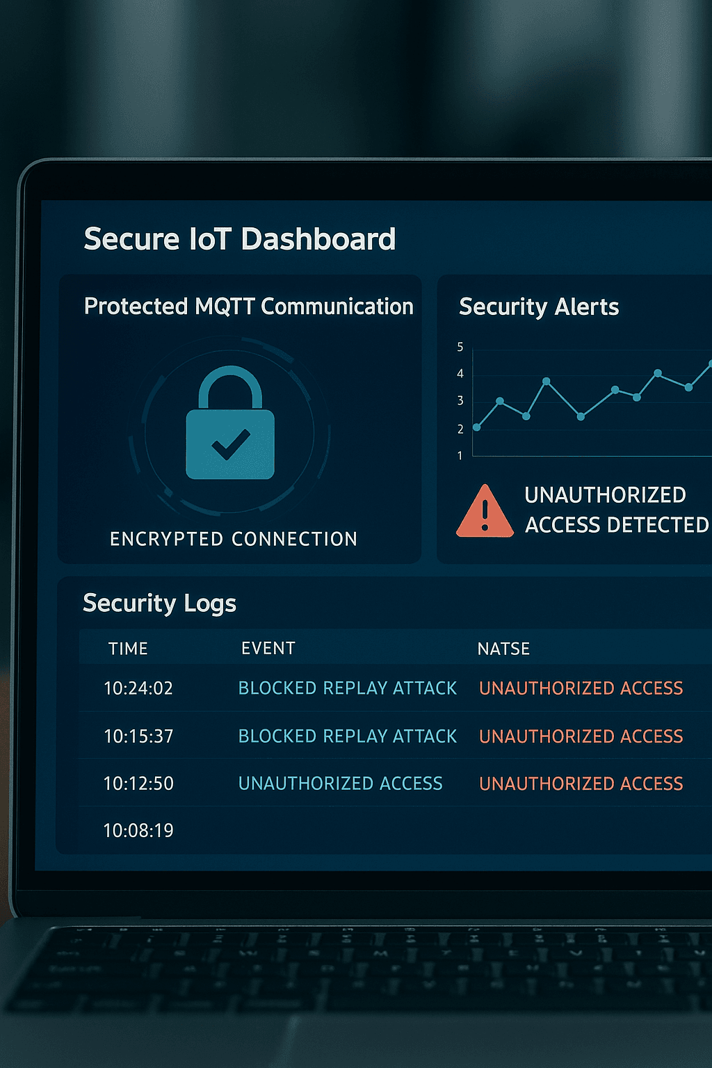IoT Security & Automation Artefact screen 2