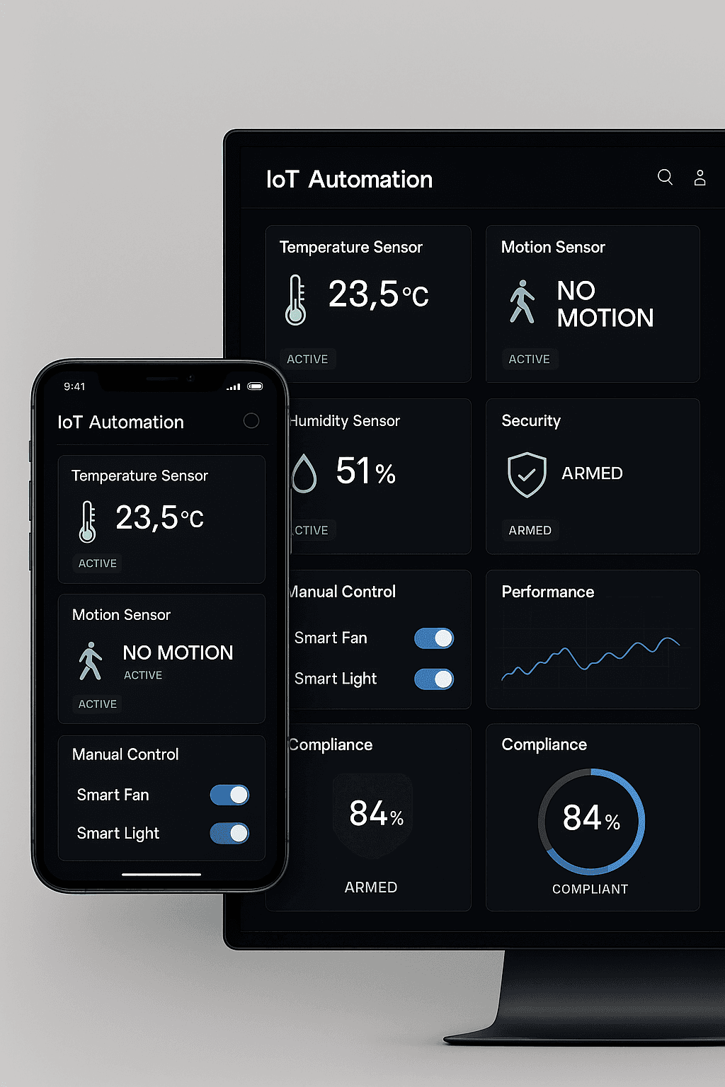 IoT Security & Automation Artefact screen 3
