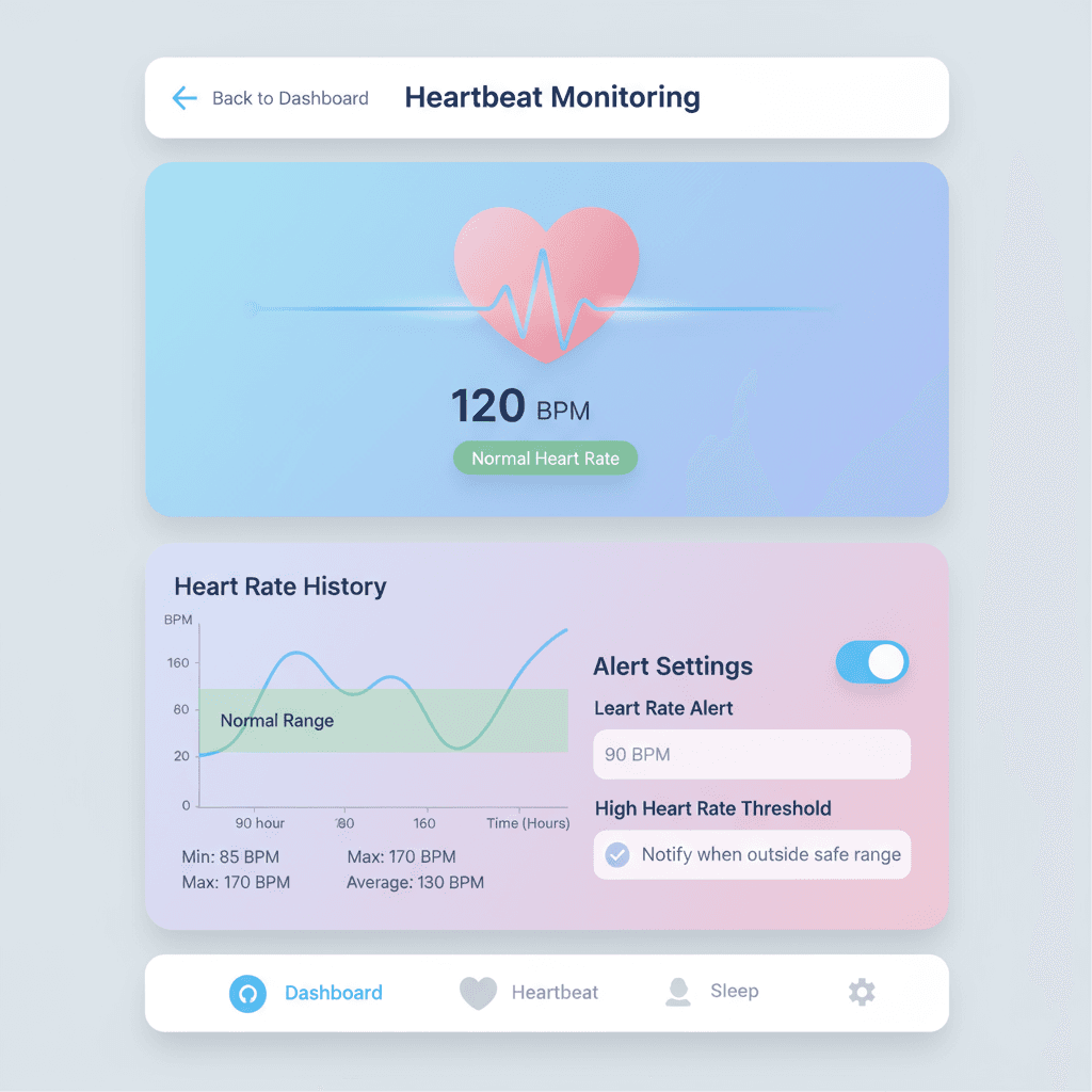 Smart Baby Monitor screen 3